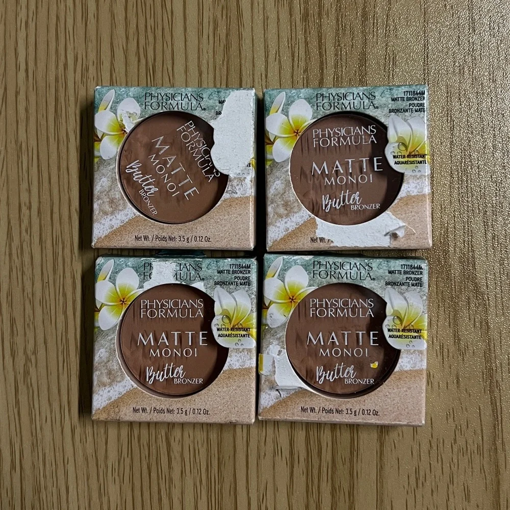 Physicians Formula Mini Monoi Matte Butter Bronzer Set of 4 NEW - Picture 1 of 3